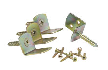 Stakethållarbeslag Gulkrom 4-pack